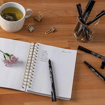 Illustration Pens Assorted Black