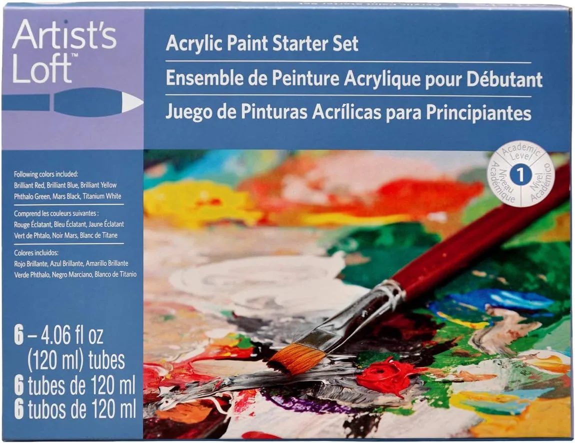 Acrylic Paint Tube Starter