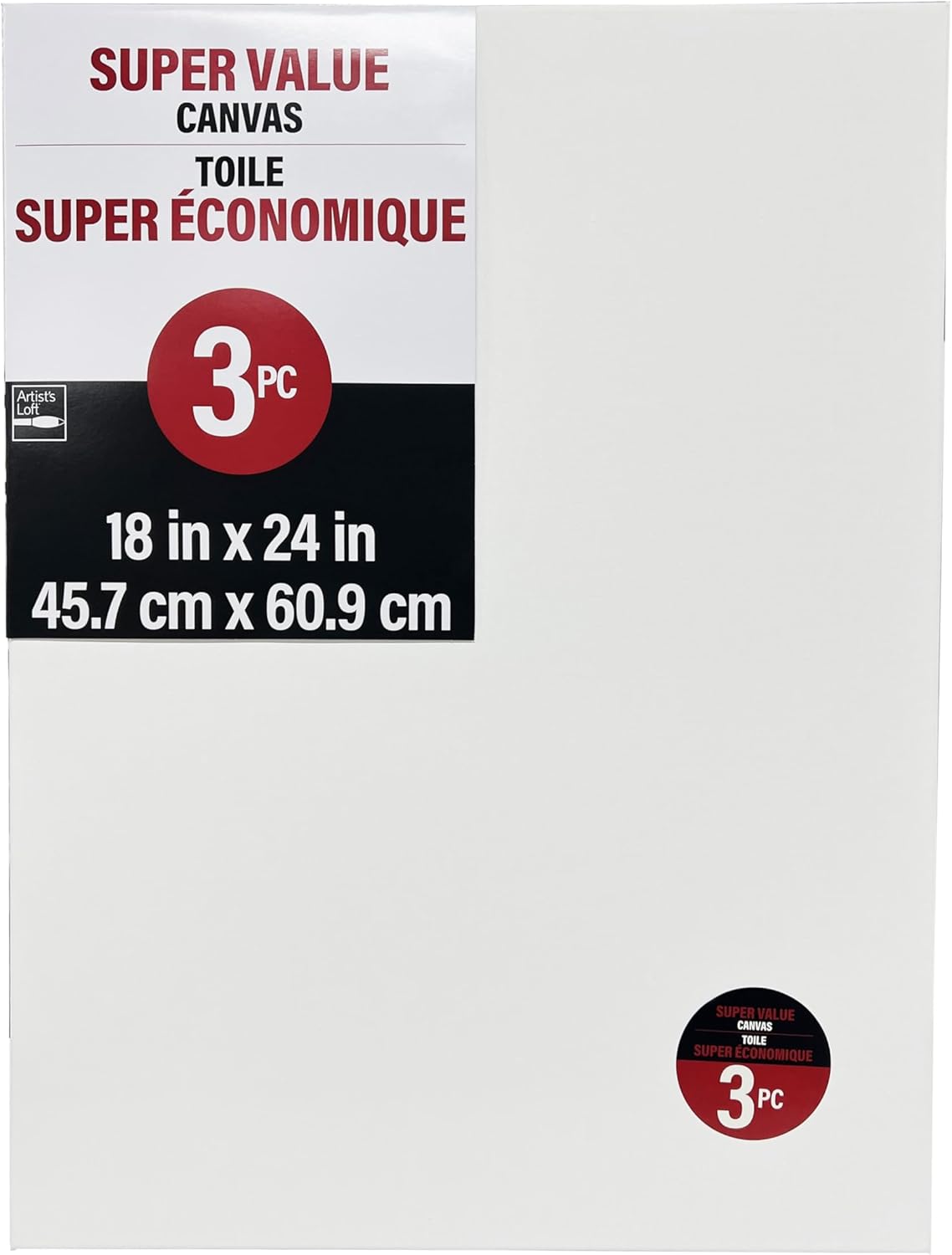 12-Packs 16x20 Canvas - Artist's Loft Necessities